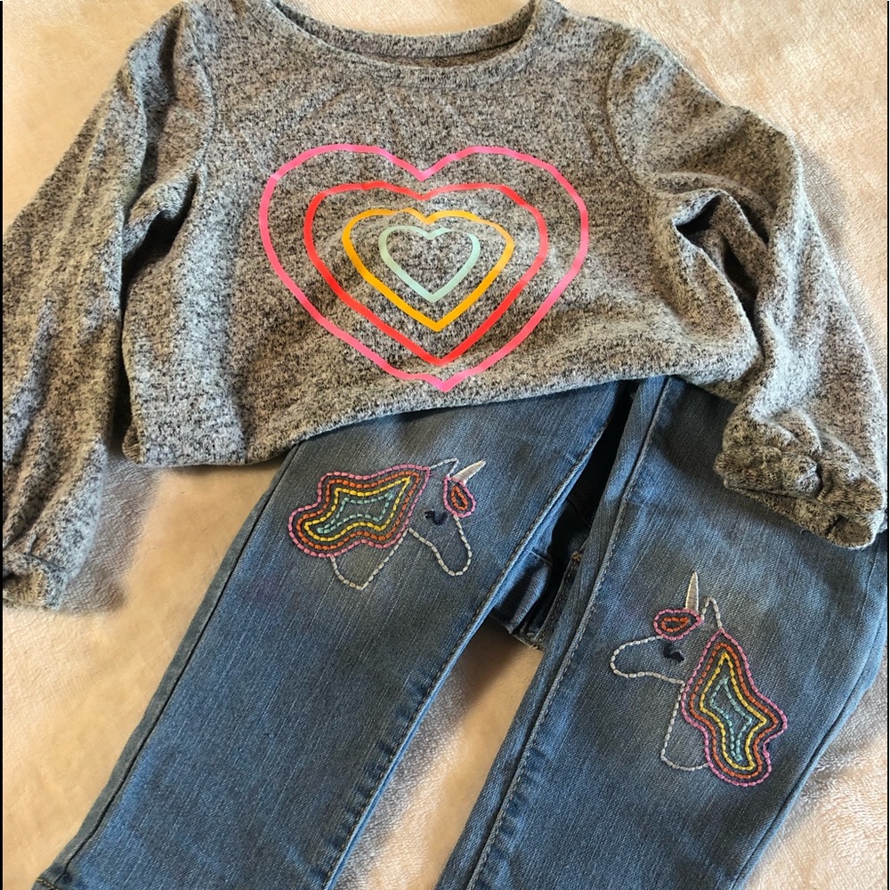 Cat&Jack Jean /top Set